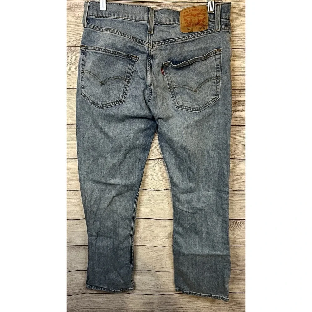 Vintage Levi's 527 Bootcut Jeans‎ Men's 32x30 Blue Denim Western Cowboy Stretch
